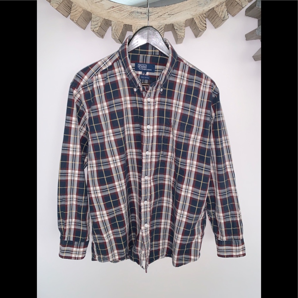 Men’s Polo Ralph Lauren Button Up Shirt
